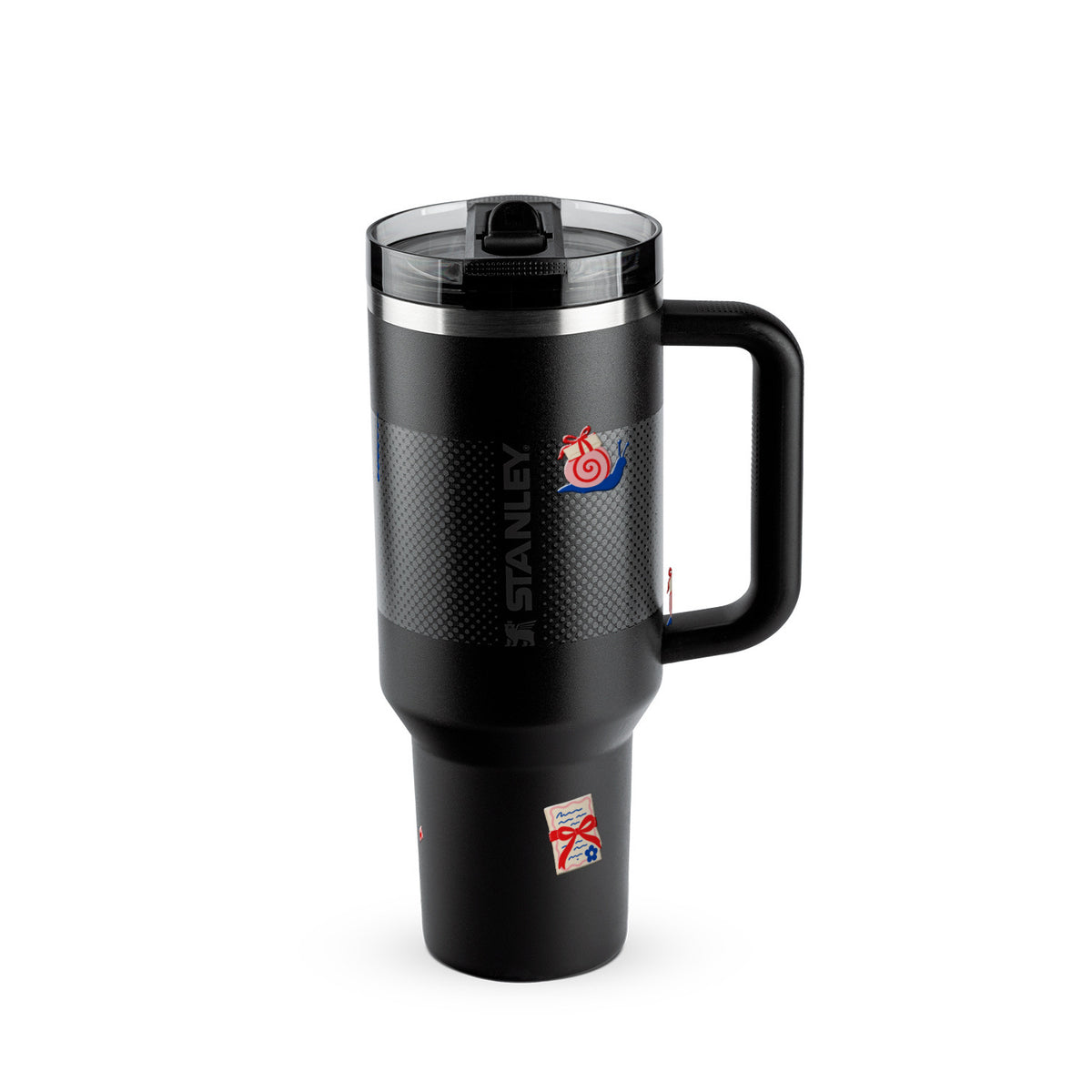 Copo Térmico Stanley Quencher Protour 1,18L Clube das Cartas Black Fade
