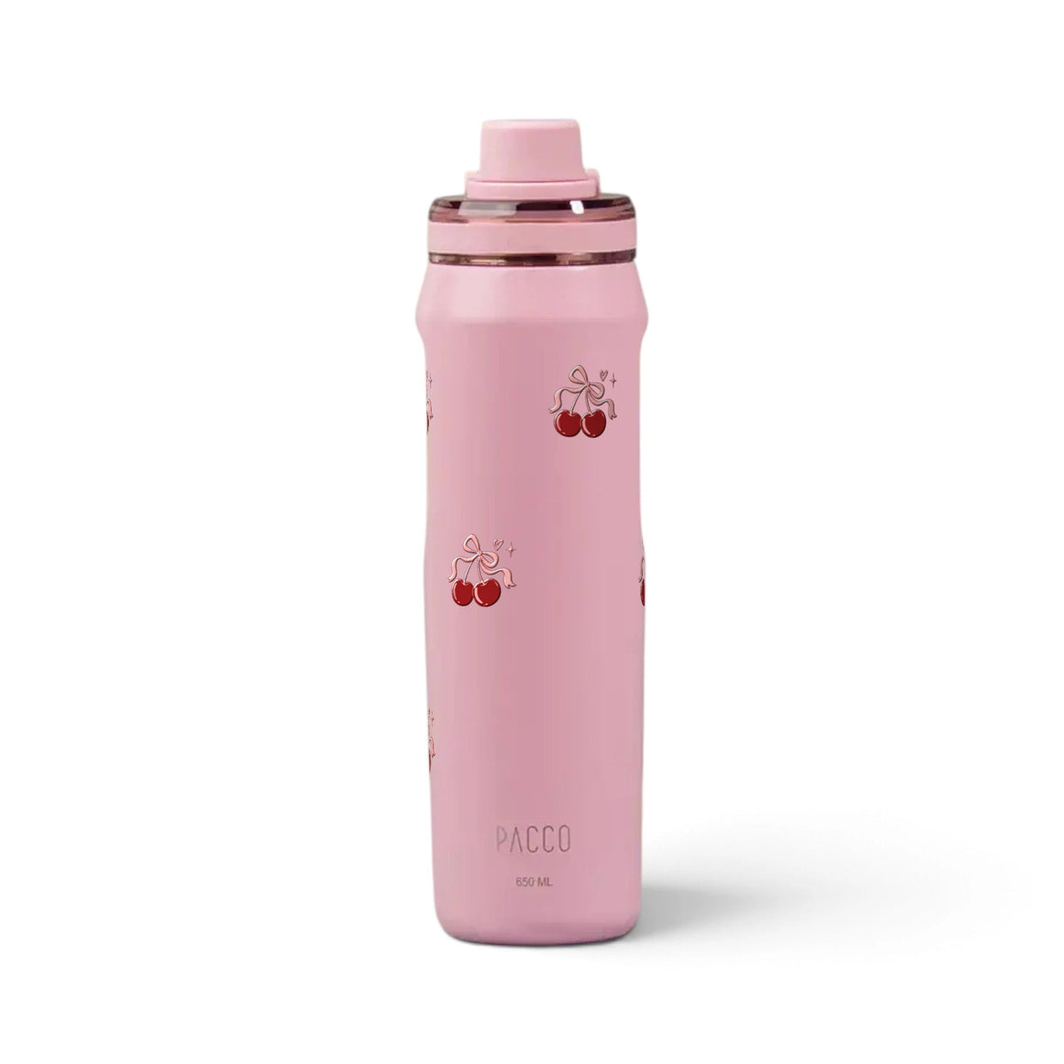Garrafa Térmica PACCO Vyta 650ml Cereja Pop Sweet Rose