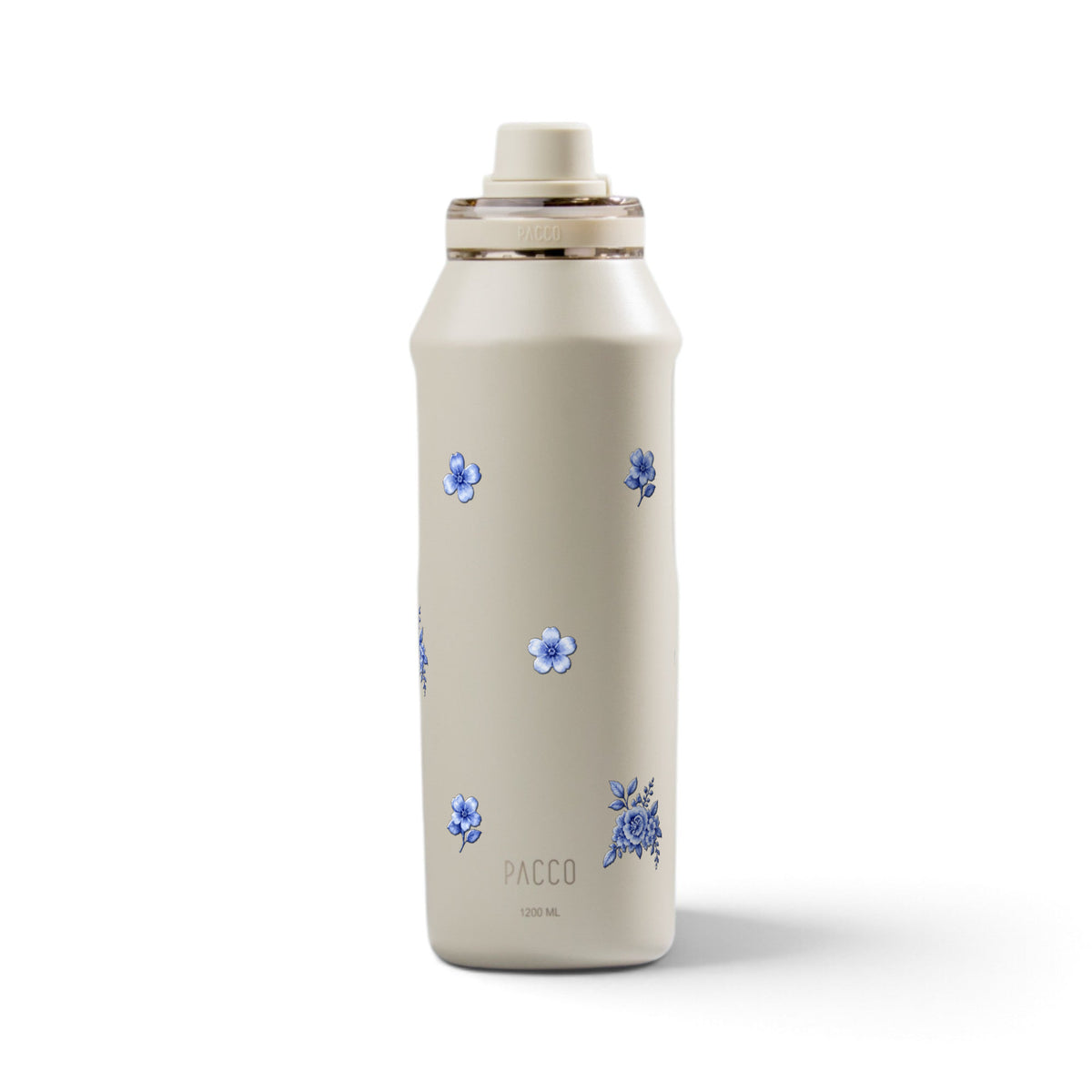 Garrafa Térmica PACCO Vyta 1200ml Jardim Azul Creme