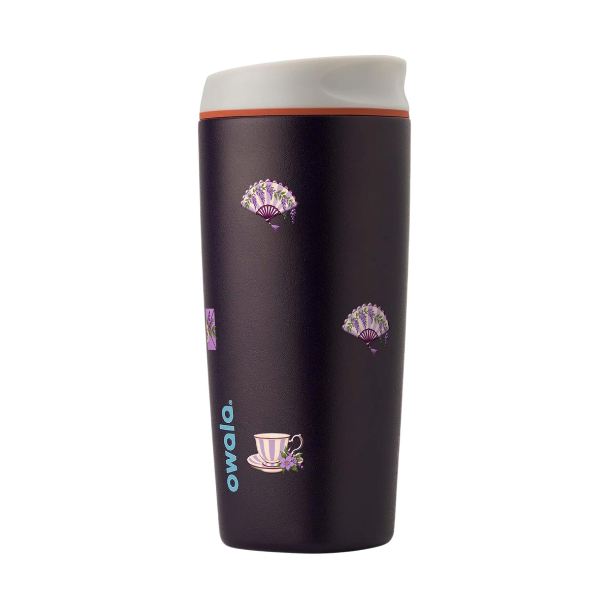 Copo Térmico Owala SmoothSip 600ml Lavanda Botânica BLUE NAVY