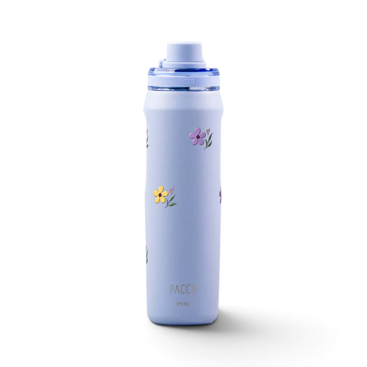 Garrafa Térmica PACCO Vyta 650ml Floral Club Lavanda