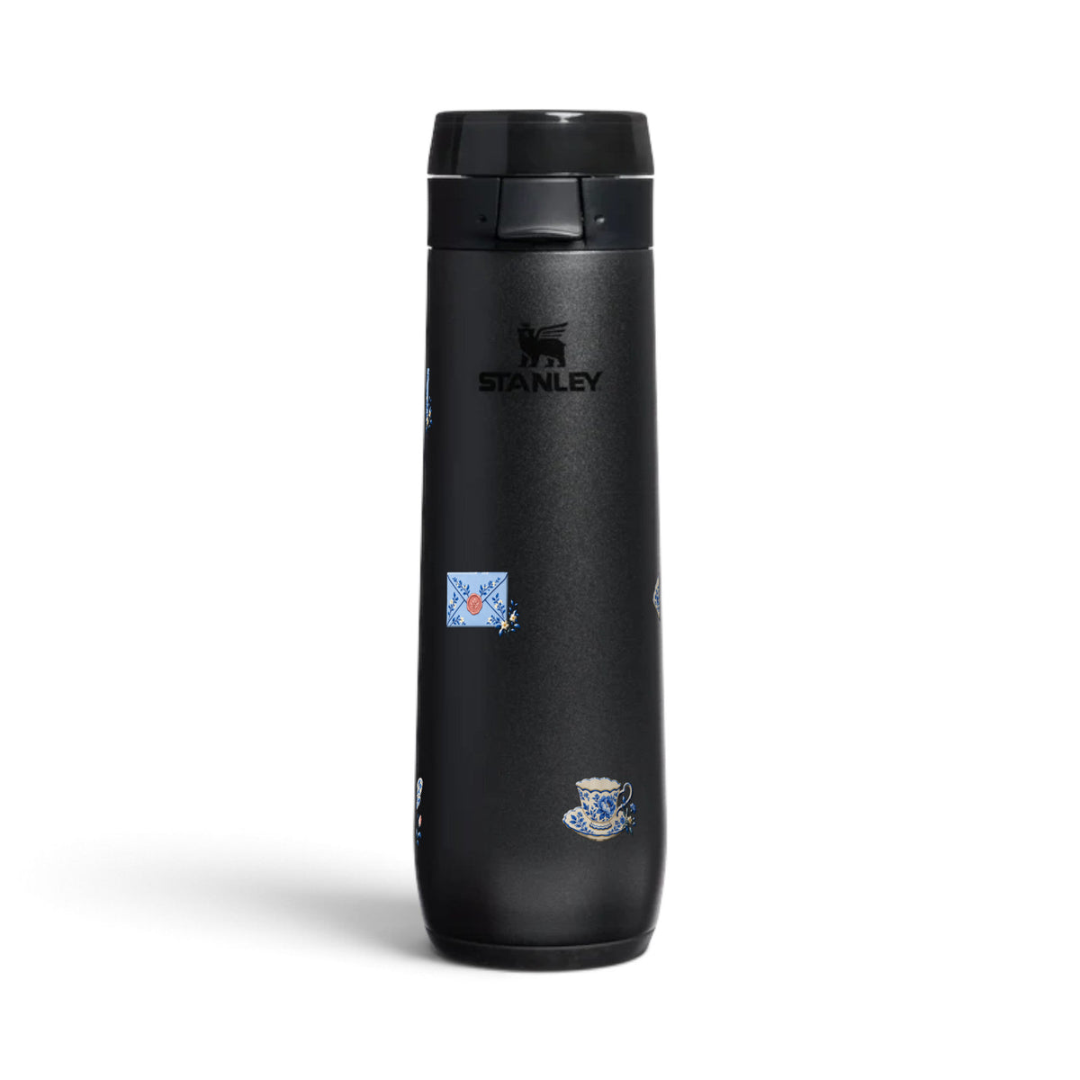 Garrafa Térmica Stanley Flowstate Spring 591ml Porcelana Azul Black
