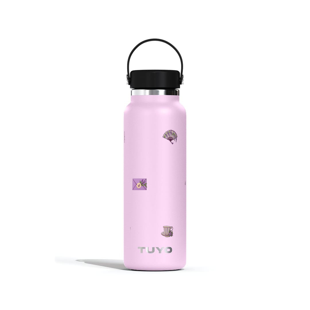 Garrafa Térmica Tuyo 1200ml Lavanda Botânica Lilás
