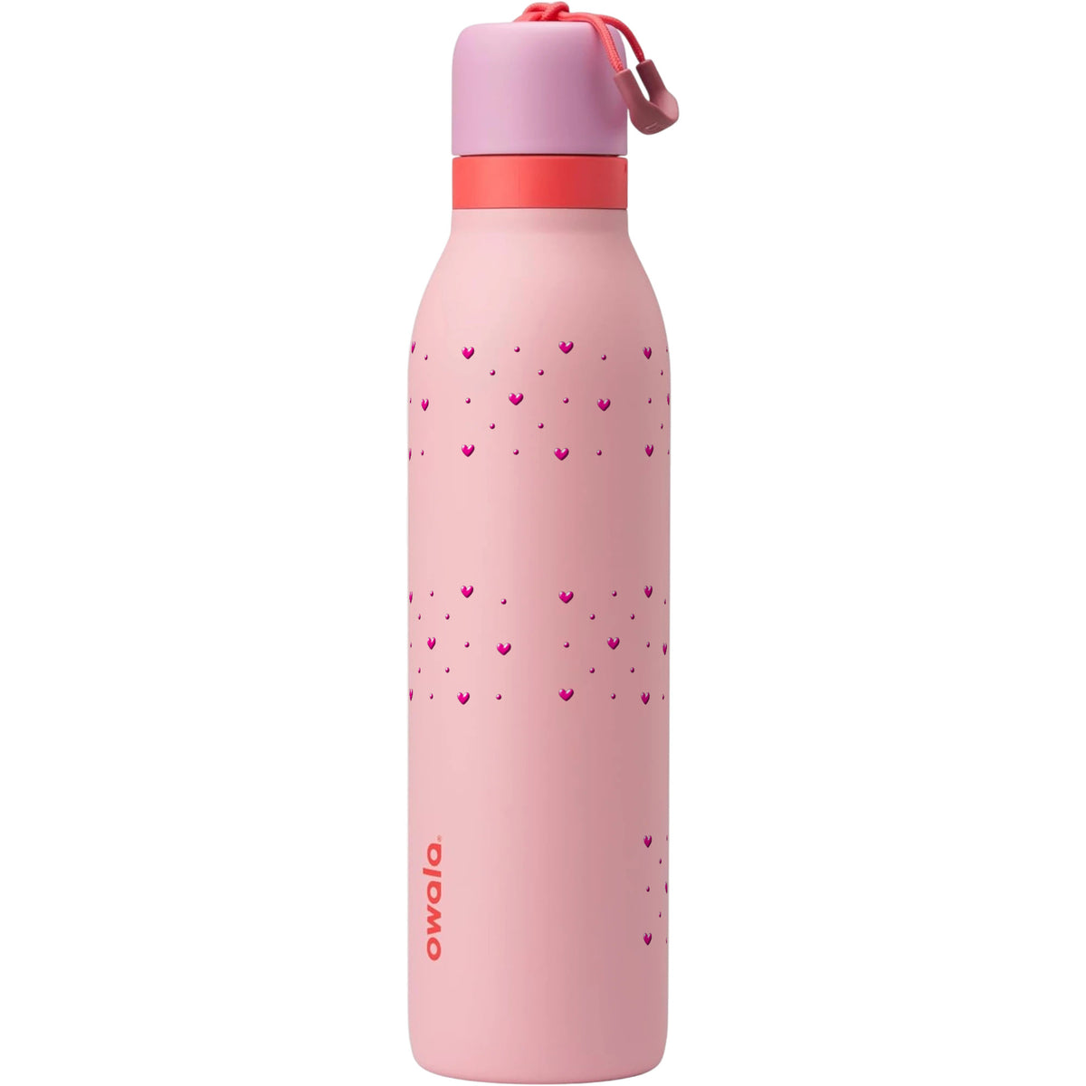 Garrafa Térmica Owala Twist 710ml Corações Rosa Angel Cake
