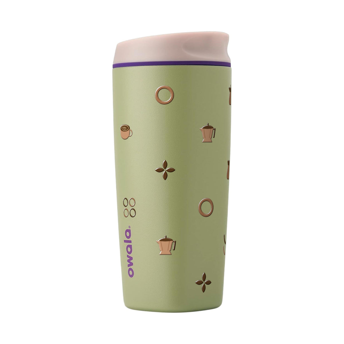 Copo Térmico Owala SmoothSip 600ml Coffee GREEN HIP CACTUS