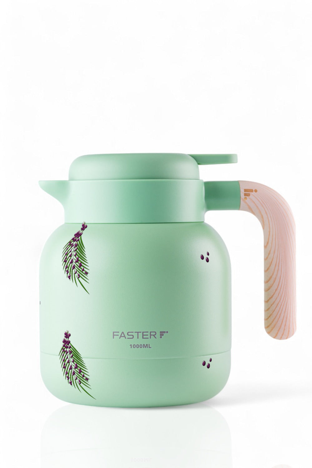 Garrafa de Café Expresso Faster 1000ml Açaí Menta