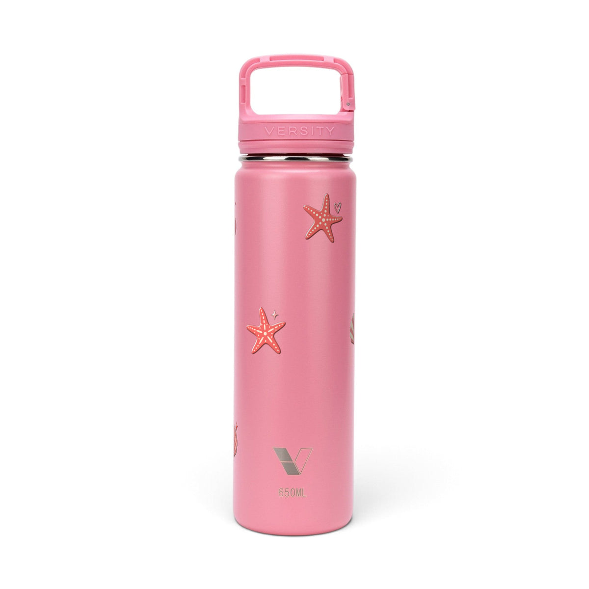 Garrafa Térmica Versity ColdKeeper 650ml Ocean Blush Rosa Chiclete