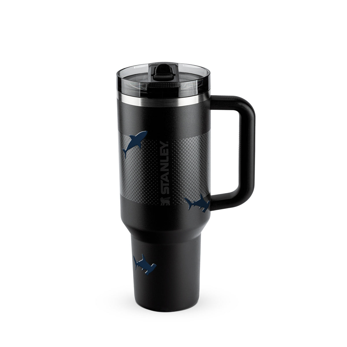 Copo Térmico Stanley Quencher Protour 1,18L Tubarões Black Fade