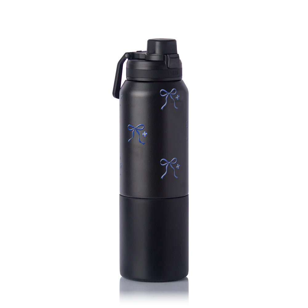 Garrafa Térmica PACCO Nexa 1000ml Laço Leve Preto