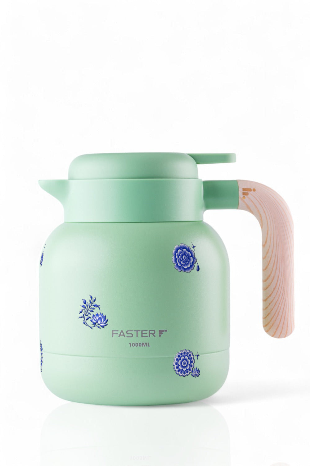Garrafa de Café Expresso Faster 1000ml Porcelana de Coalas Menta