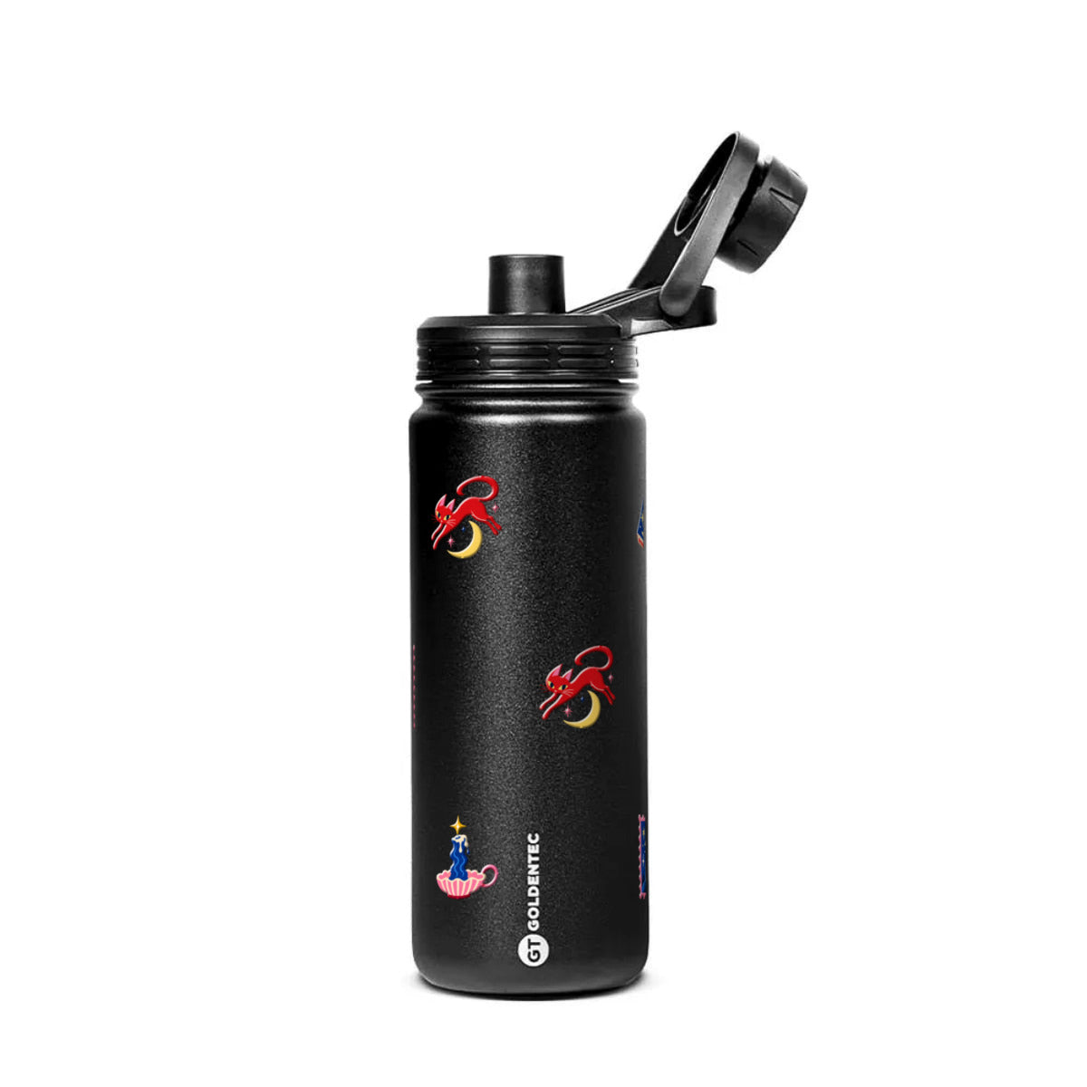 Garrafa Térmica Goldentec 500ml After Hours Preta