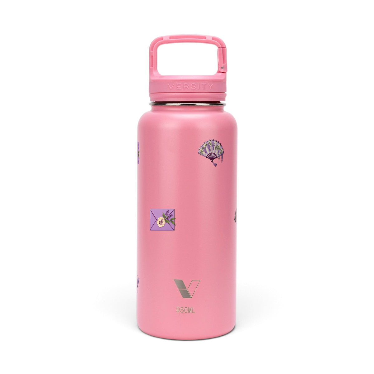 Garrafa Térmica Versity ColdKeeper 950ml Lavanda Botânica Rosa Chiclete