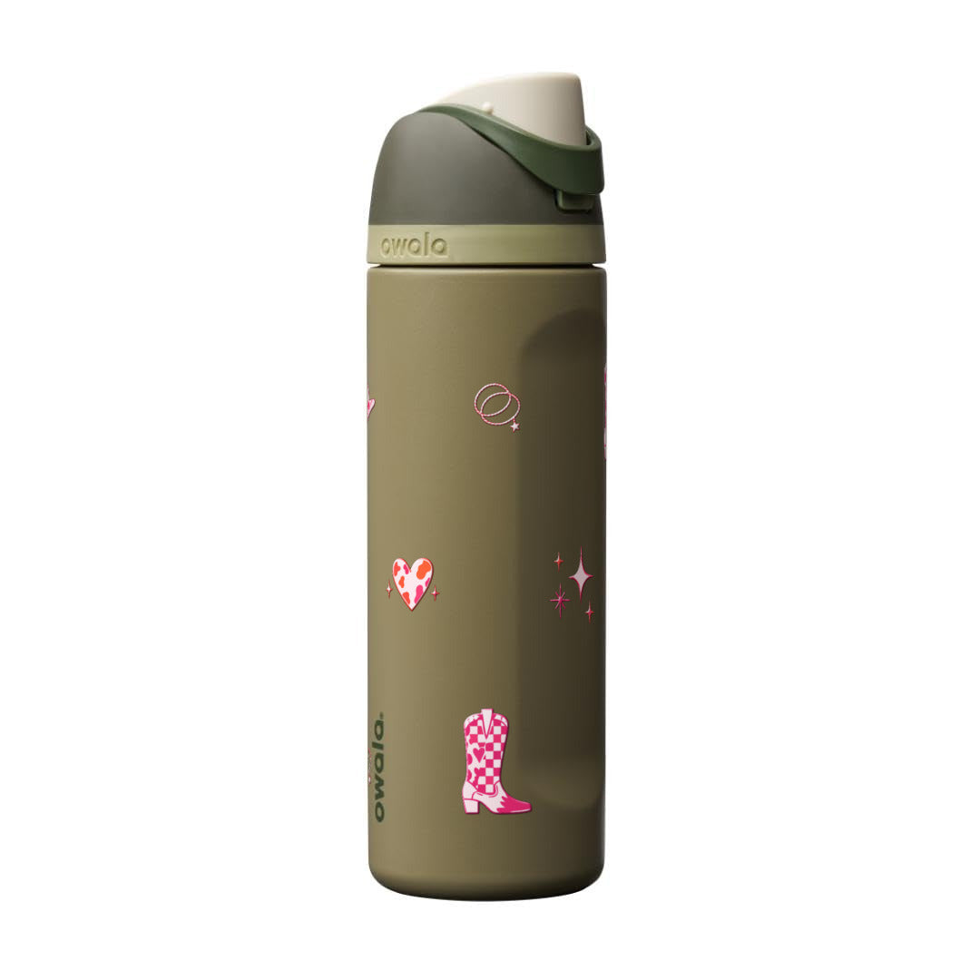 Garrafa Térmica Owala FreeSip 710ml Country Rosa Off Road