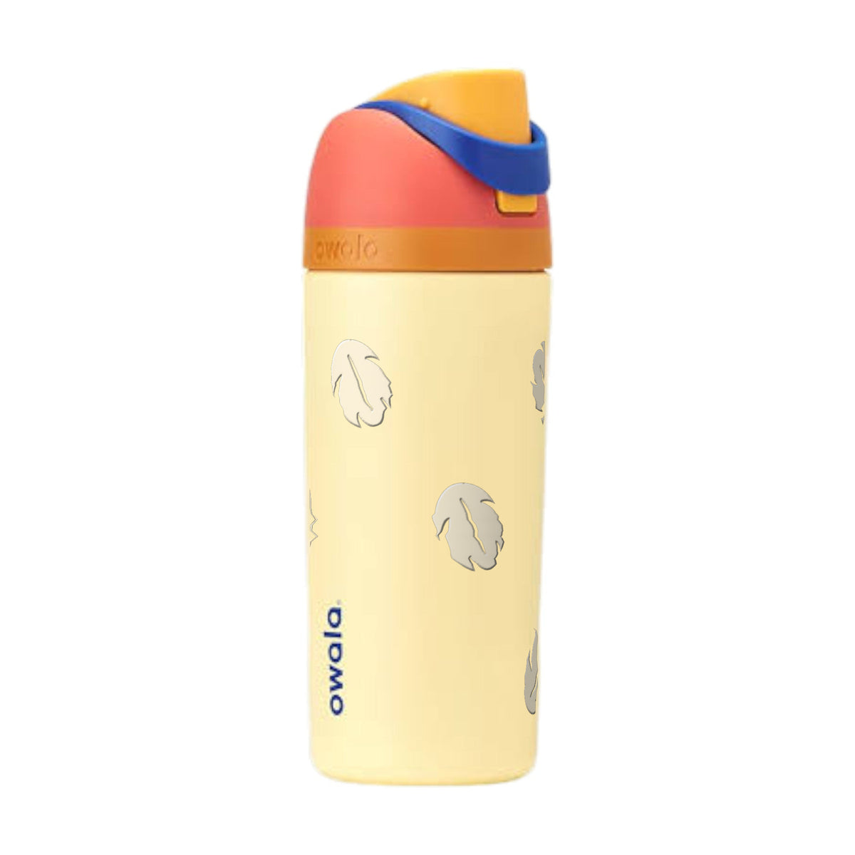Garrafa Térmica Owala FreeSip 470ml Folhas Creme Misty Horizon