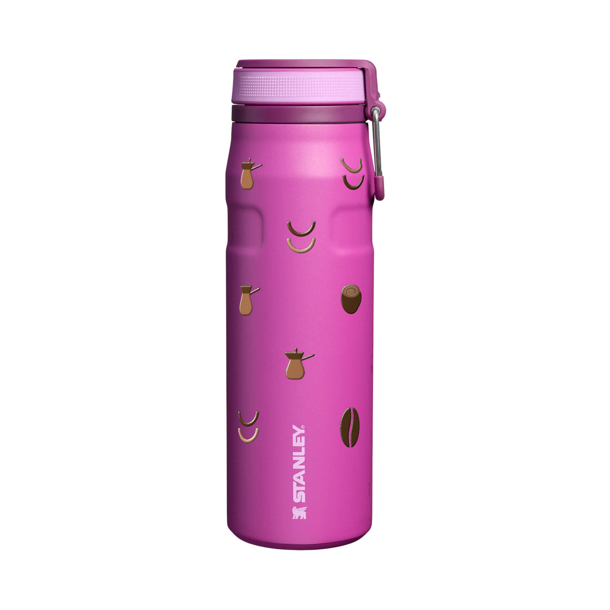 Garrafa Térmica Stanley Twist Flip 710ml Coffee Dark Blossom