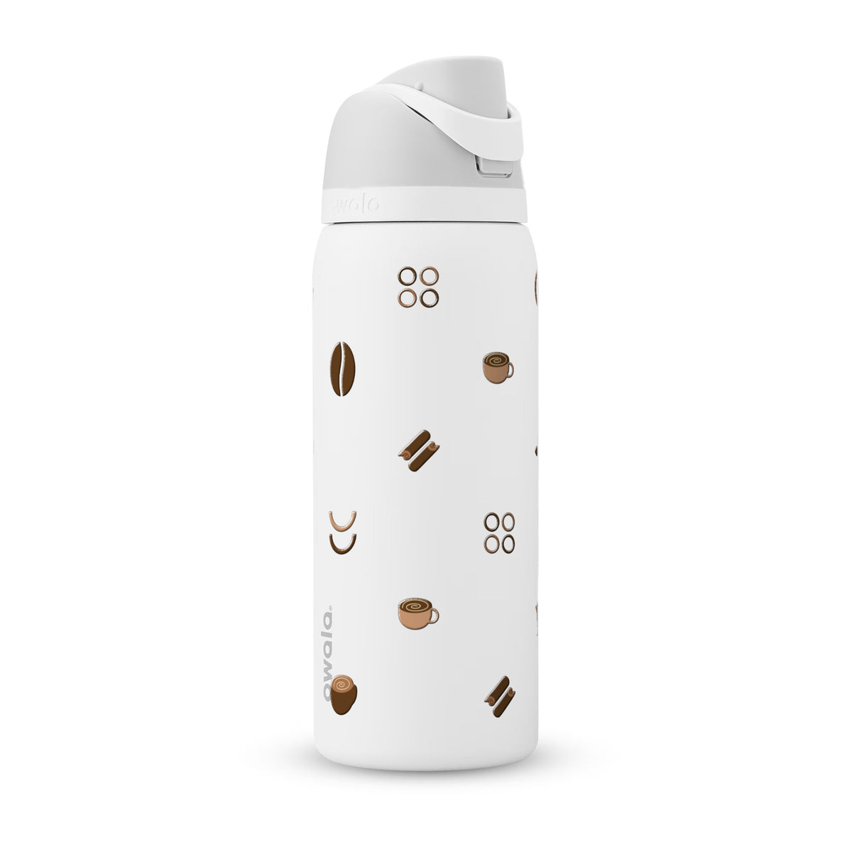 Garrafa Térmica Owala FreeSip 946ml Coffee White Marshmallow