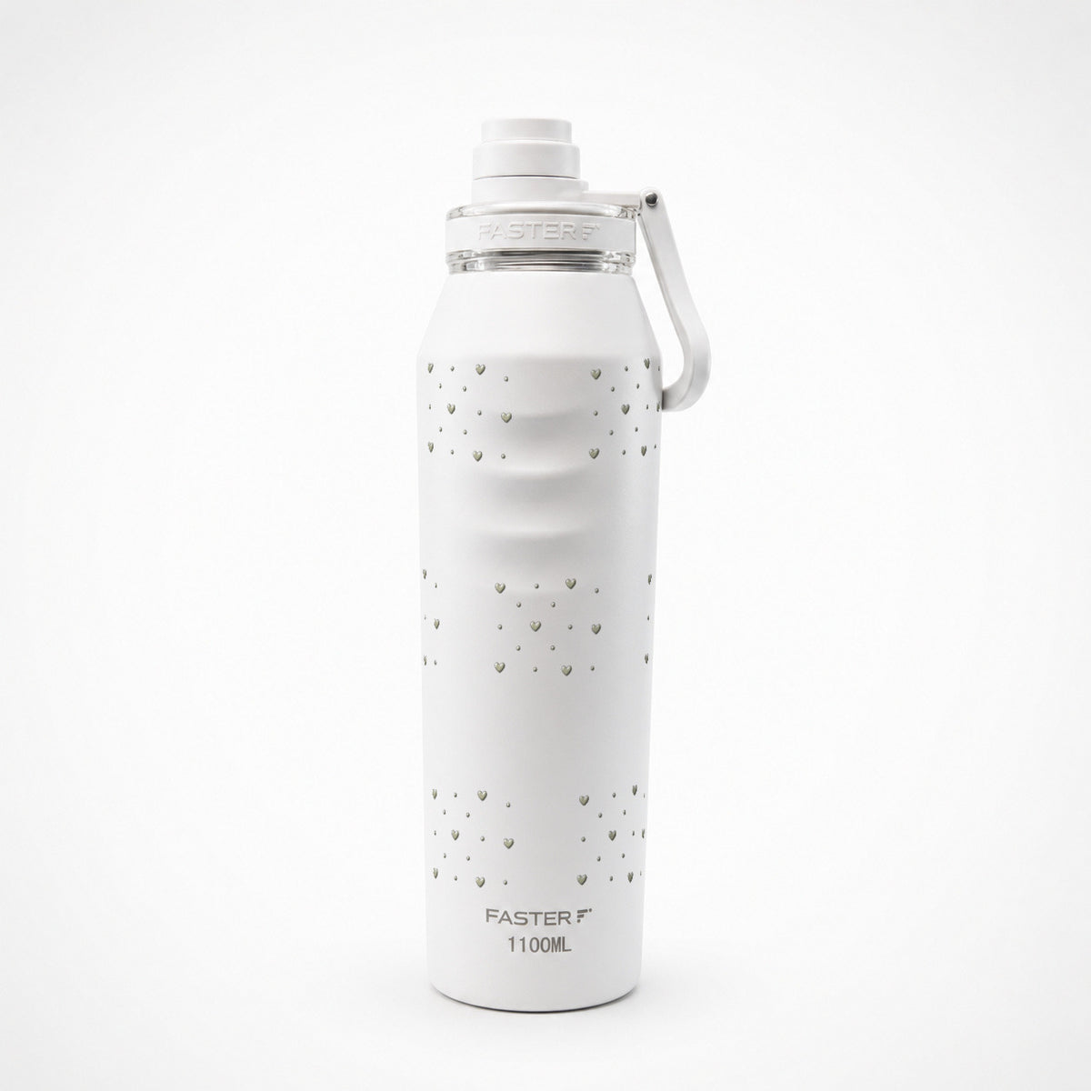 Garrafa Térmica Faster Oásis 1100ml Corações Sálvia Lótus