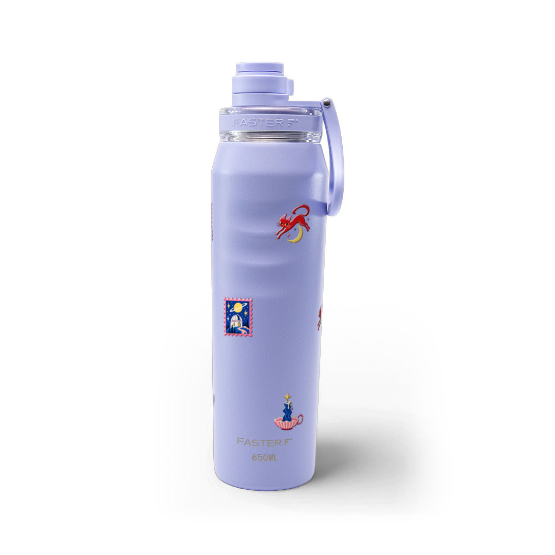 Garrafa Térmica Faster Oásis 650ml After Hours Acqua