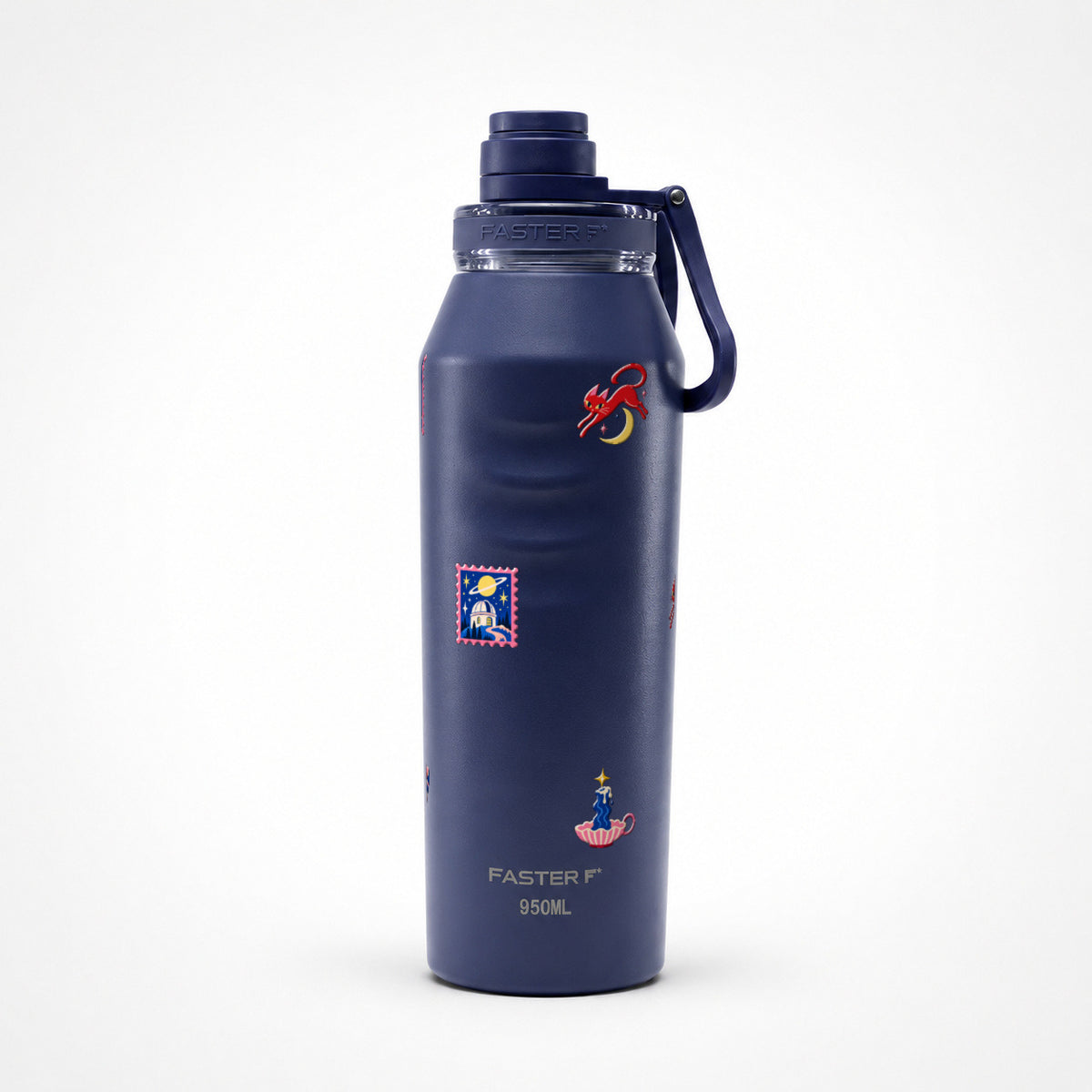 Garrafa Térmica Faster Oásis 950ml After Hours Marinho
