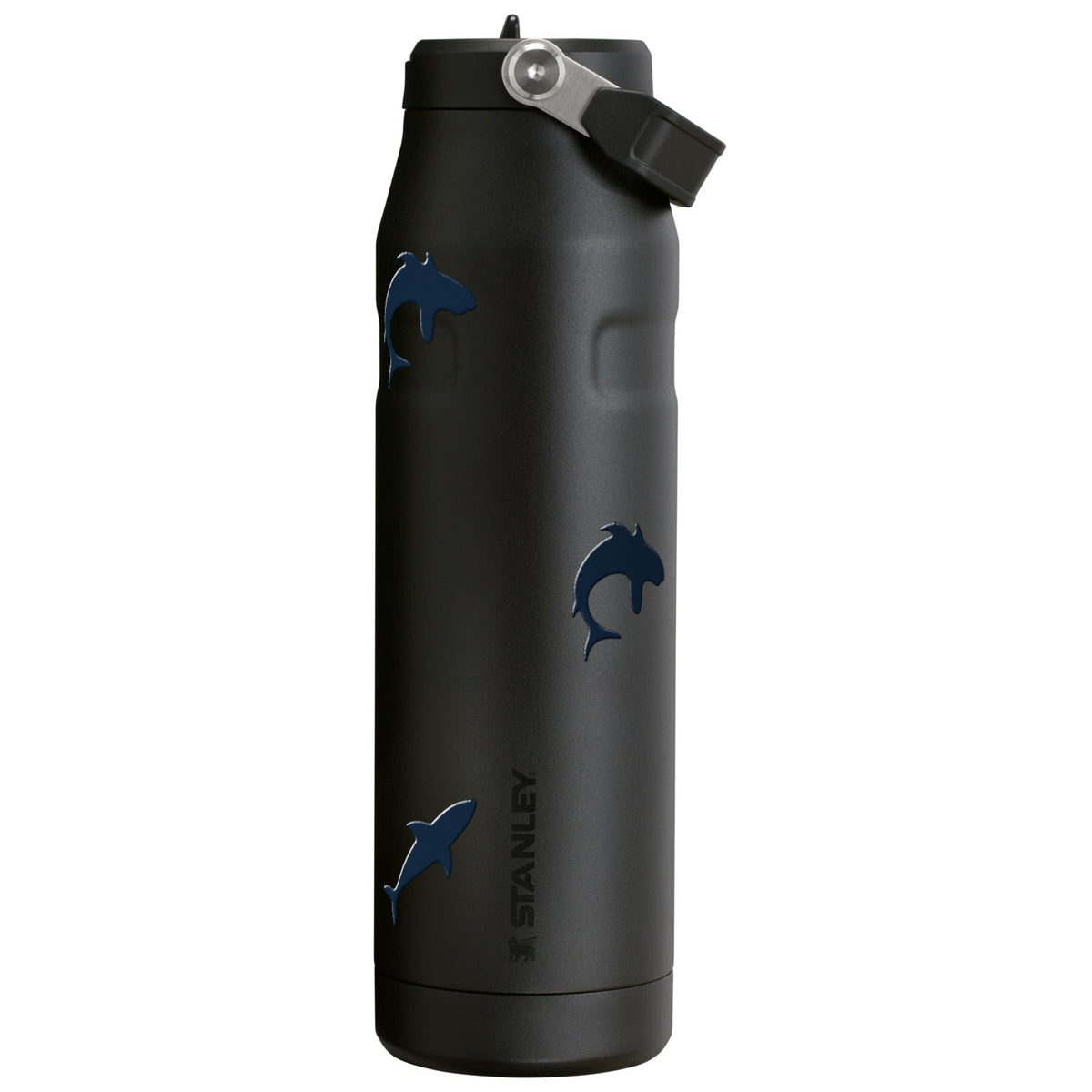 Garrafa Térmica Stanley Aerolight Flip Straw 1,1L Tubarões Black