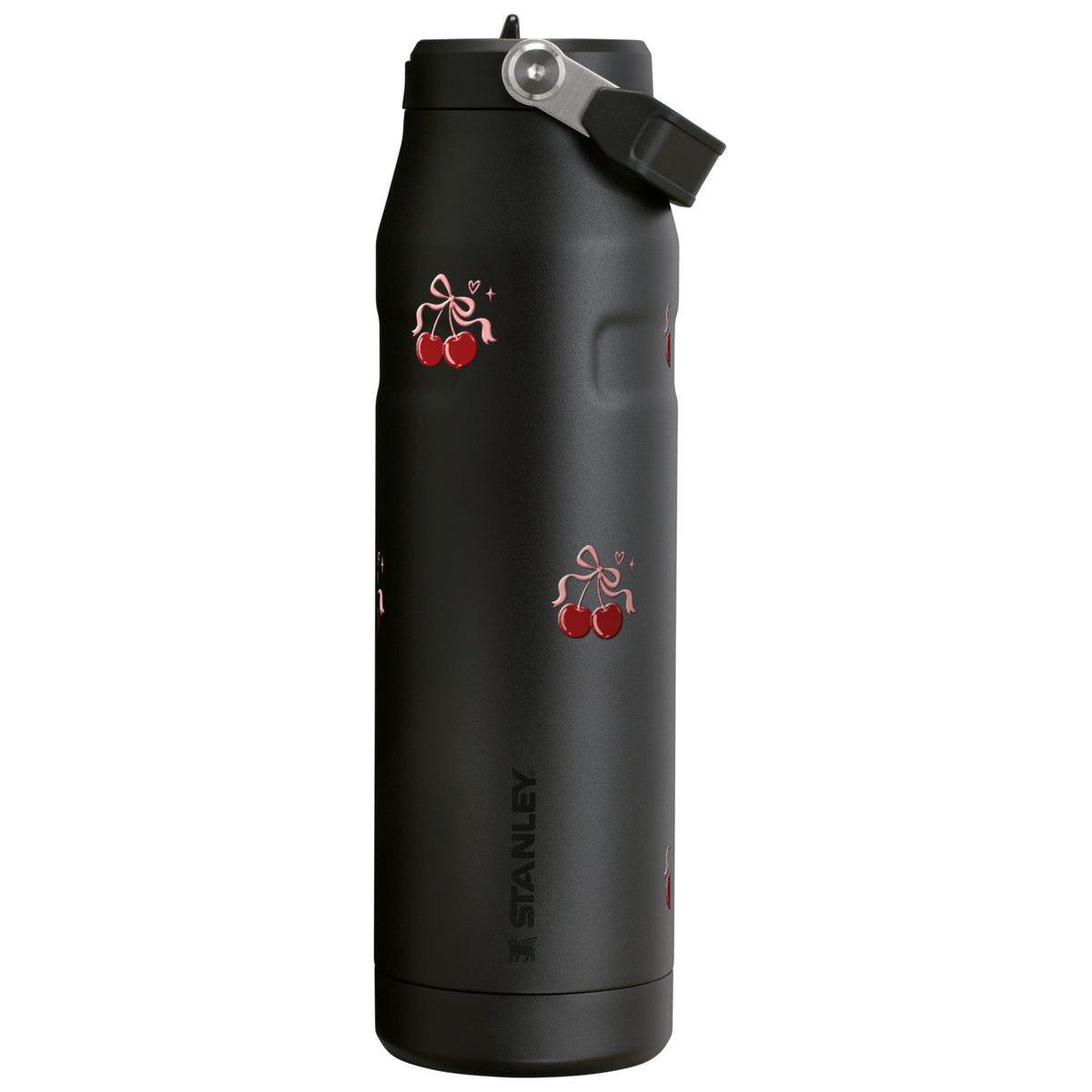 Garrafa Térmica Stanley Aerolight Flip Straw 1,1L Cereja Pop Black
