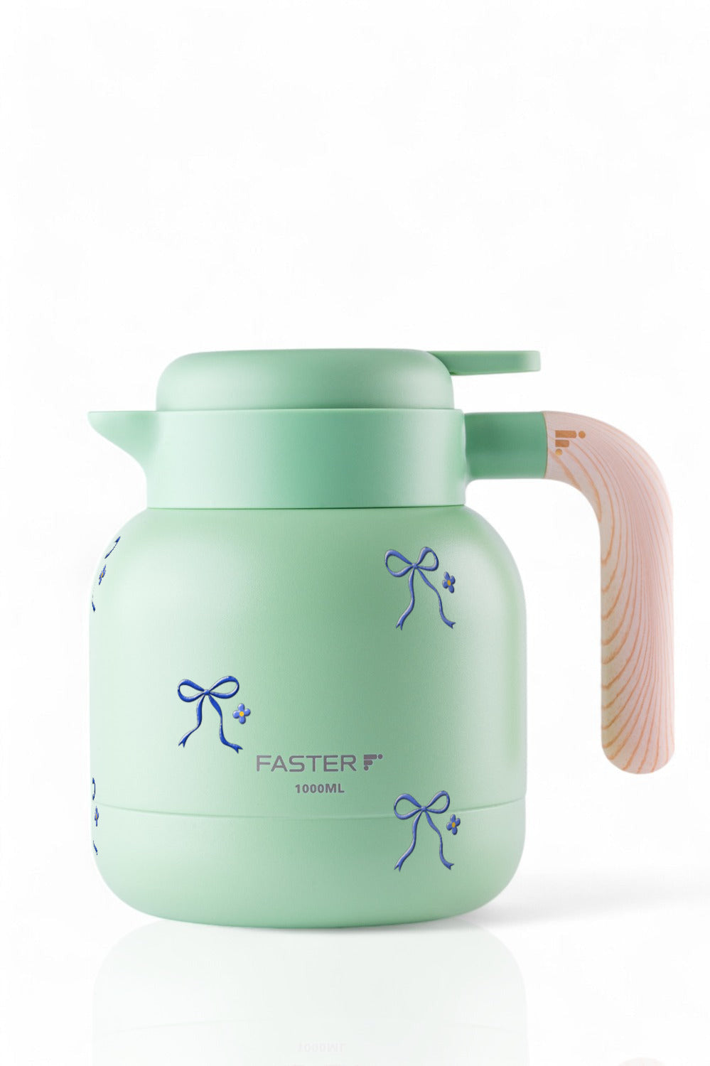 Garrafa de Café Expresso Faster 1000ml Laço Leve Menta