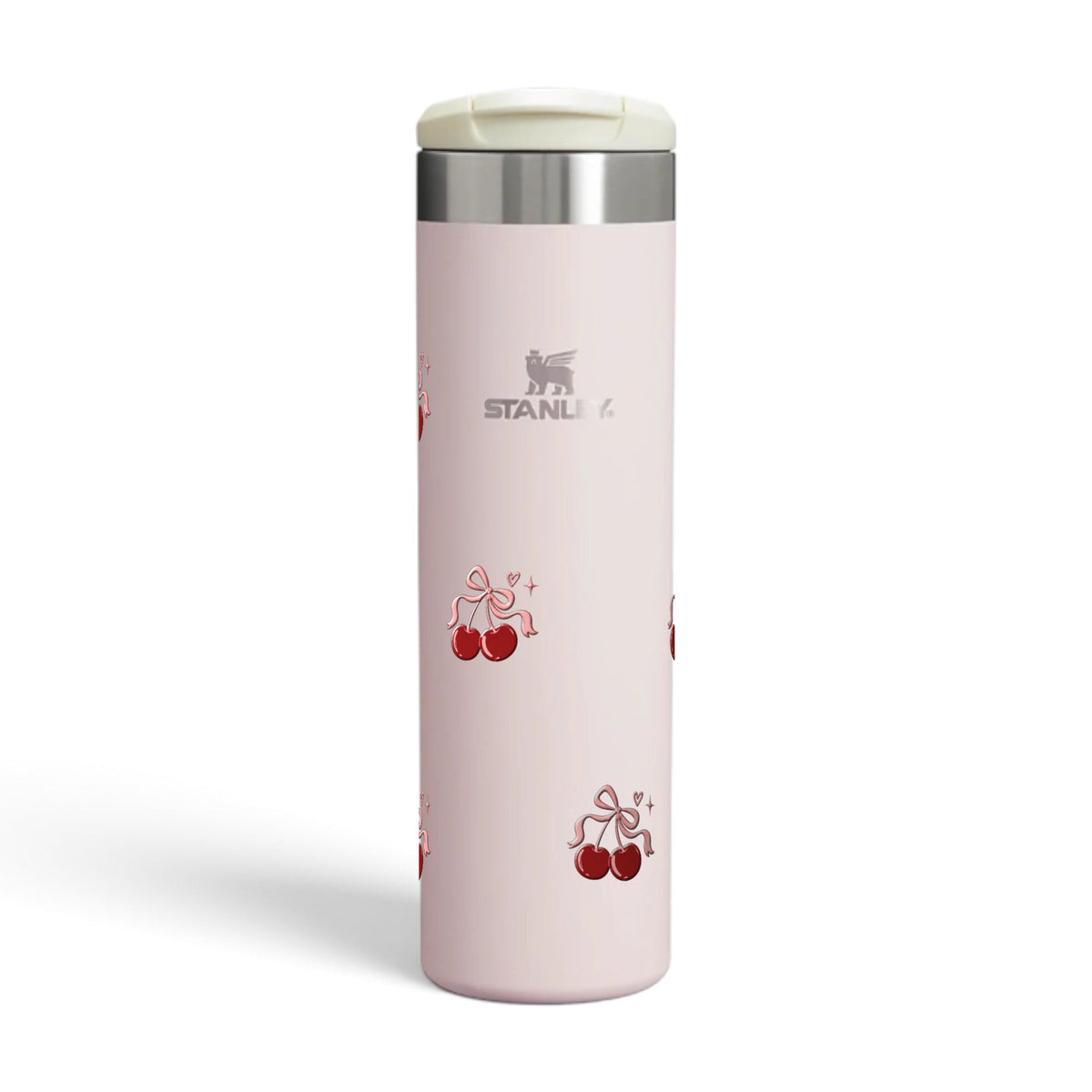 Garrafa Térmica Stanley Aerolight Transit 591ml Cereja Pop Rose Quartzo