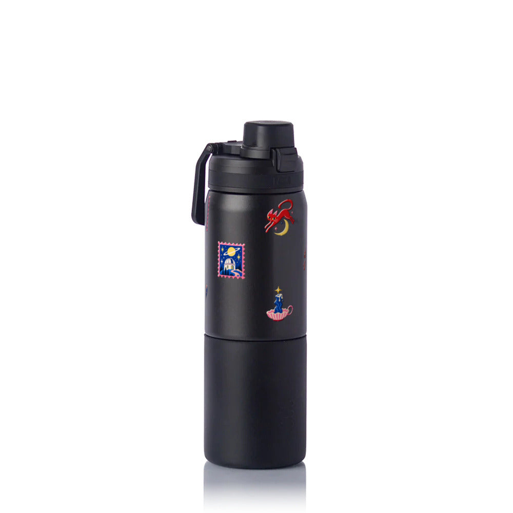 Garrafa Térmica PACCO Nexa 600ml After Hours PRETO