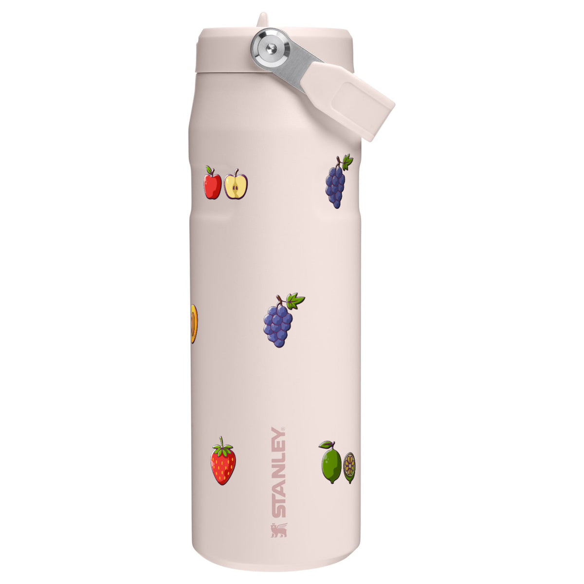 Garrafa Térmica Stanley Aerolight Flip Straw 710ml Frutas Rose Quartz
