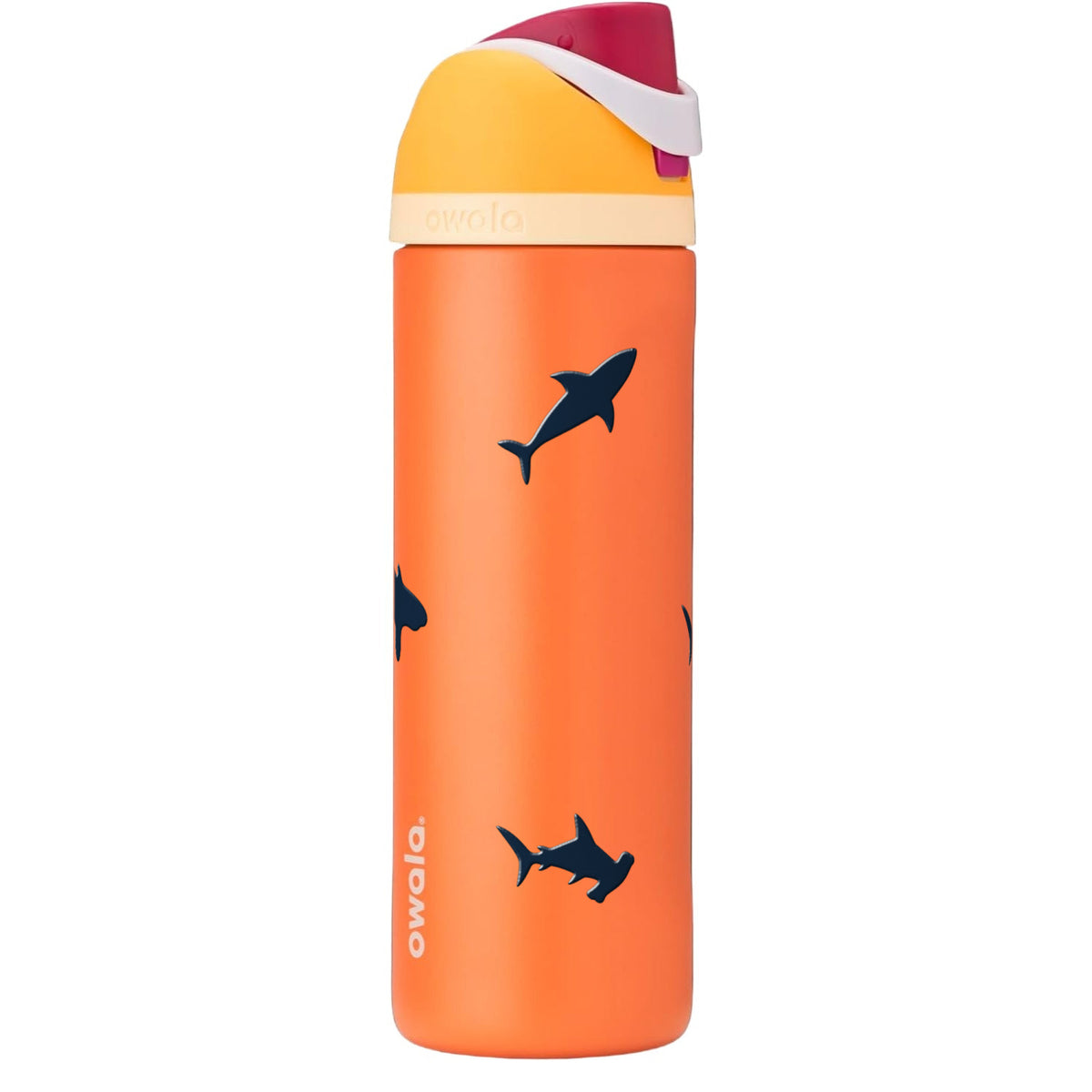 Garrafa Térmica Owala FreeSip 710ml Tubarões Citrus Crush