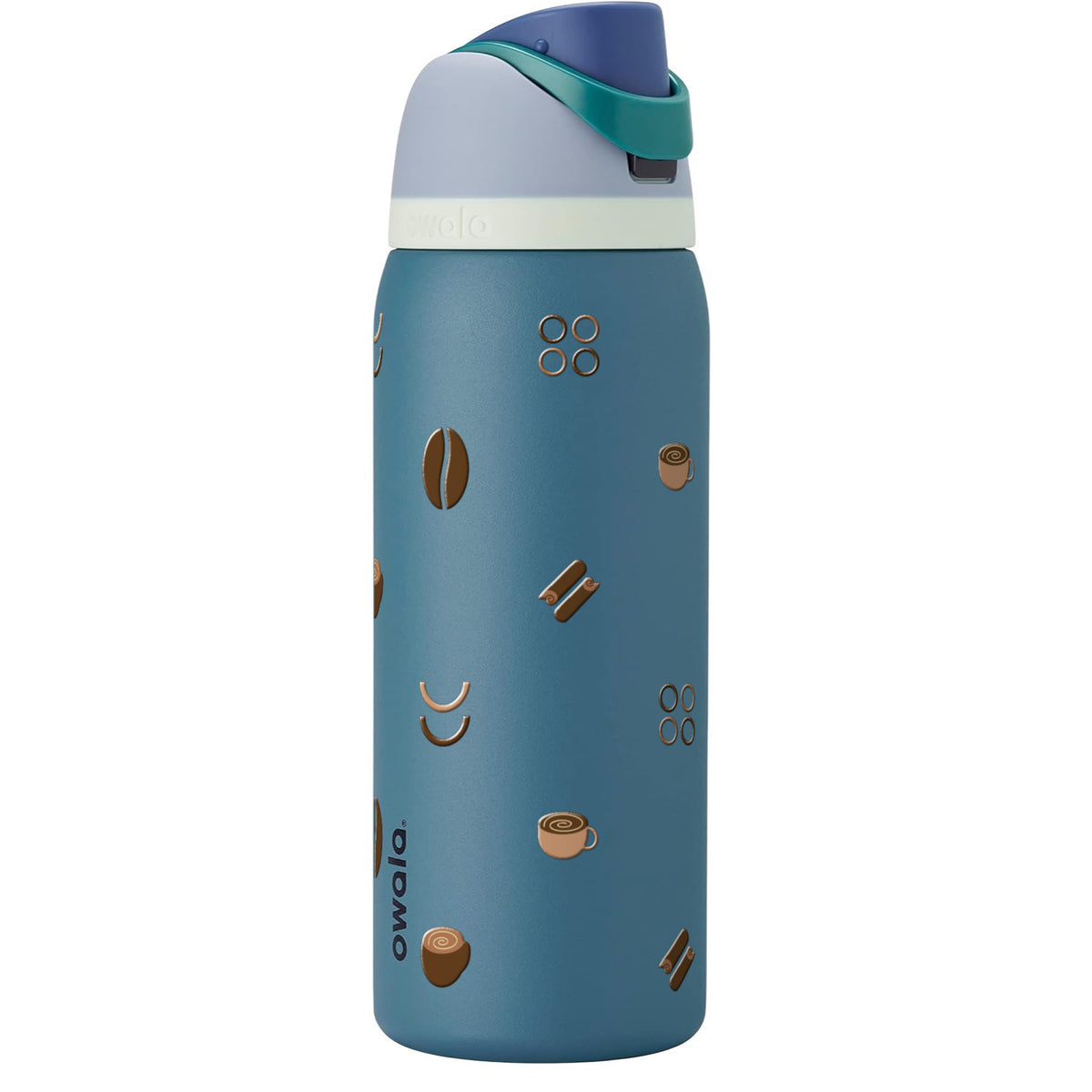 Garrafa Térmica Owala FreeSip 946ml Coffee Denim