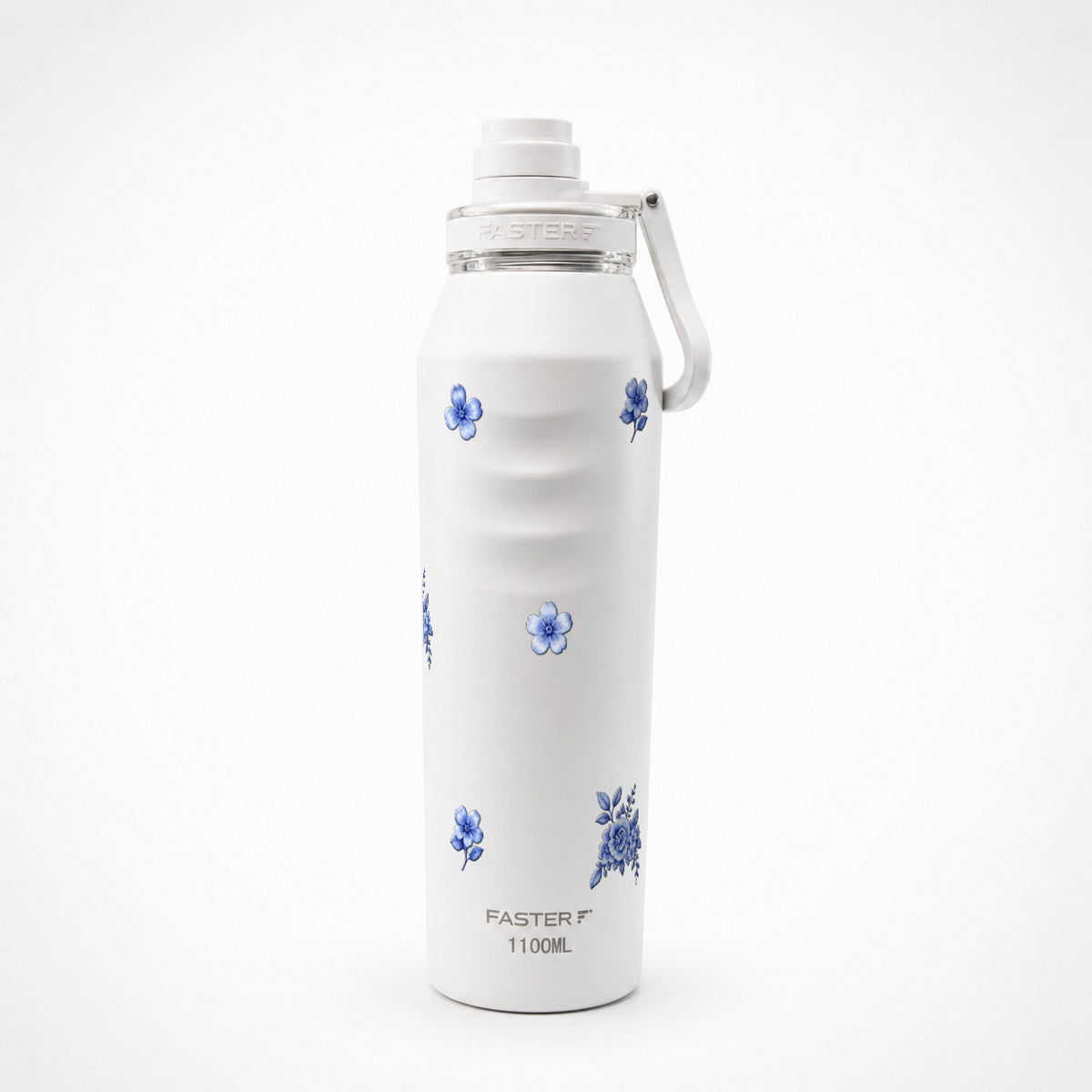 Garrafa Térmica Faster Oásis 1100ml Jardim Azul Lótus