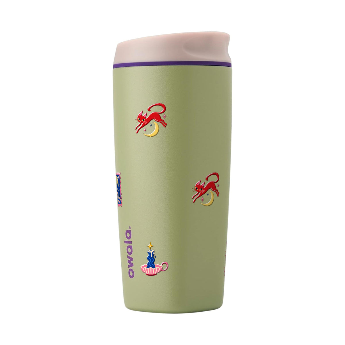 Copo Térmico Owala SmoothSip 600ml After Hours GREEN HIP CACTUS