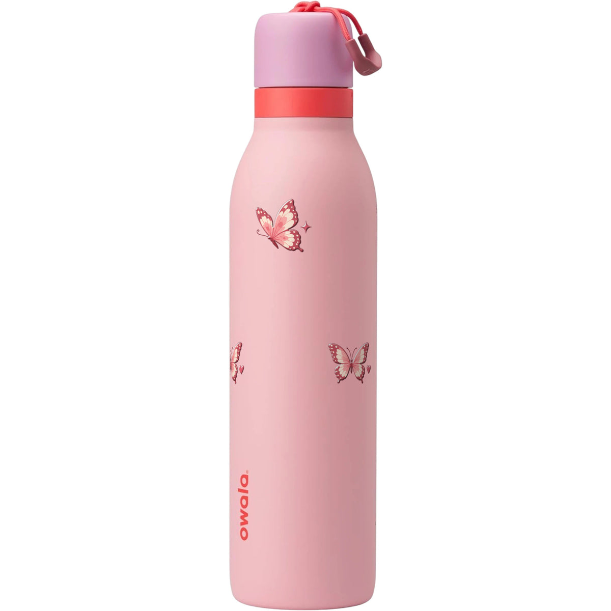 Garrafa Térmica Owala Twist 710ml Rosé Butterfly Angel Cake