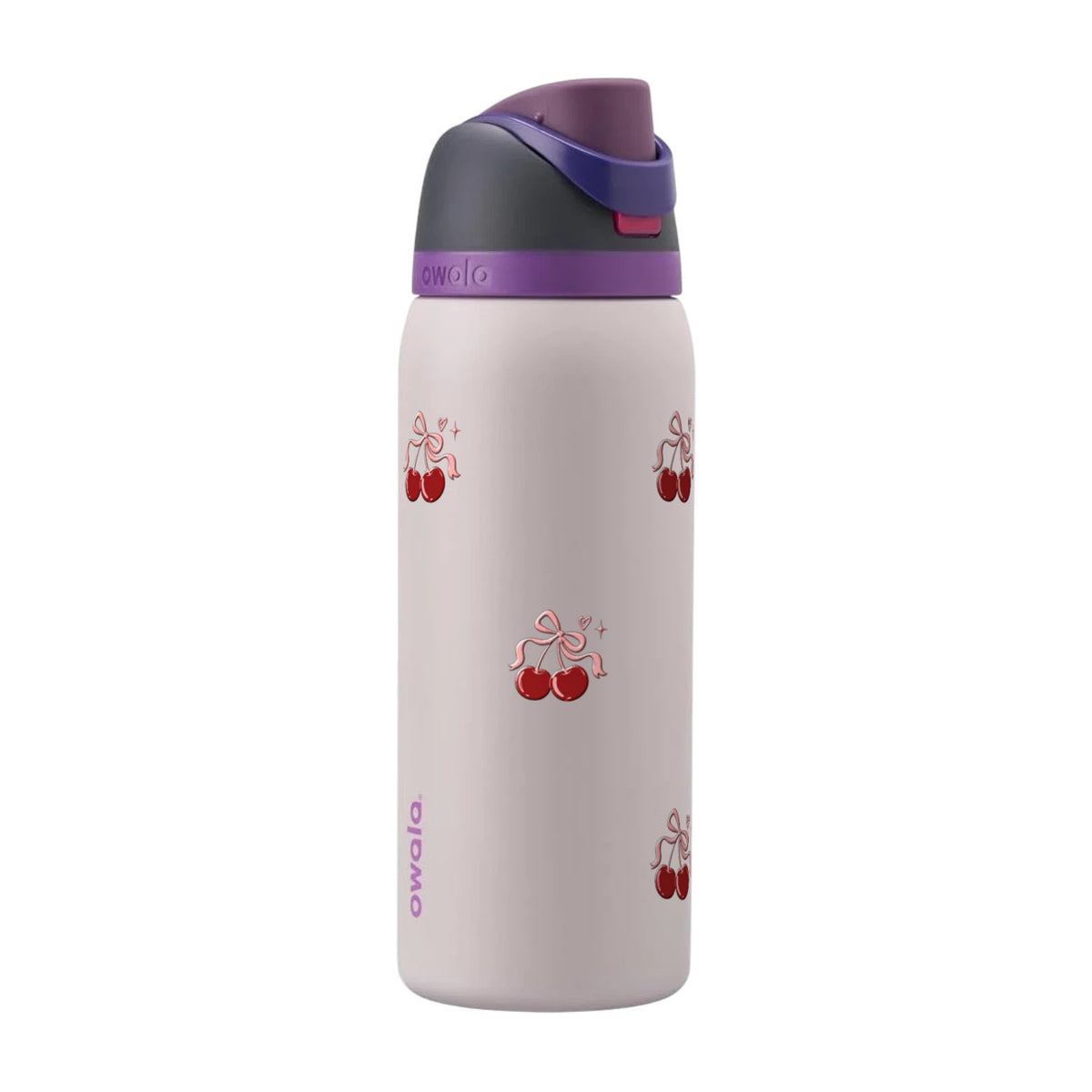 Garrafa Térmica Owala FreeSip 946ml Cereja Pop Dreamy Field