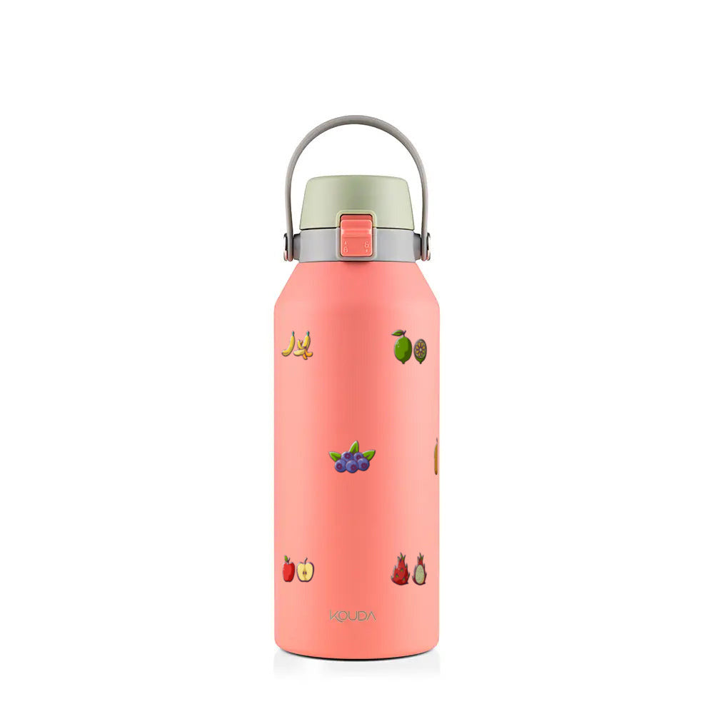 Garrafa Térmica Kouda Vega 1000ml Frutas Coral