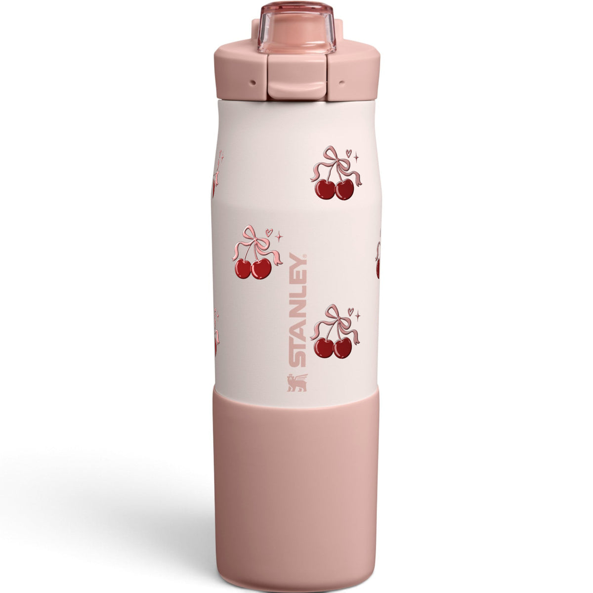 Garrafa Térmica Stanley Vitalize Tempo 710ml Cereja Pop Rose Quartz