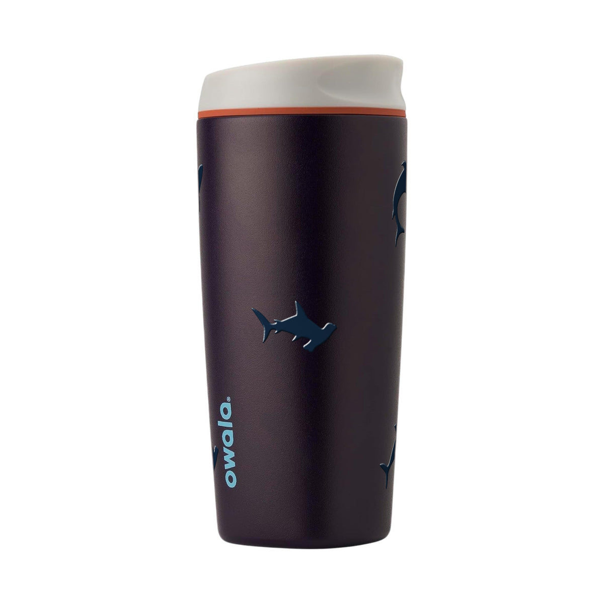 Copo Térmico Owala SmoothSip 600ml Tubarões BLUE NAVY