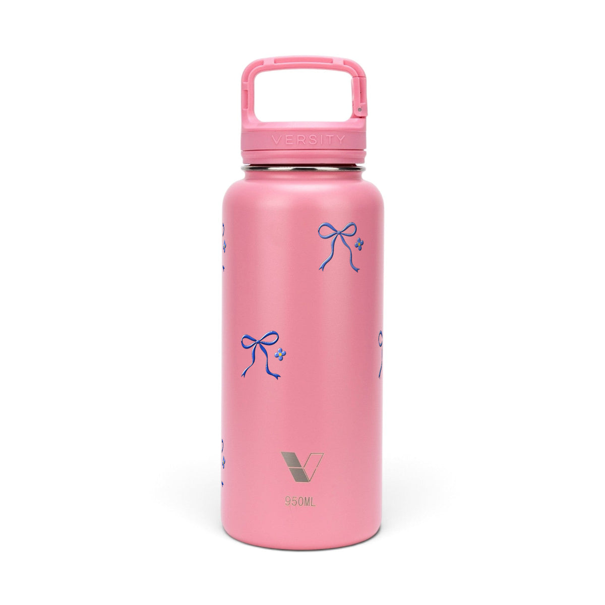 Garrafa Térmica Versity ColdKeeper 950ml Laço Leve Rosa Chiclete