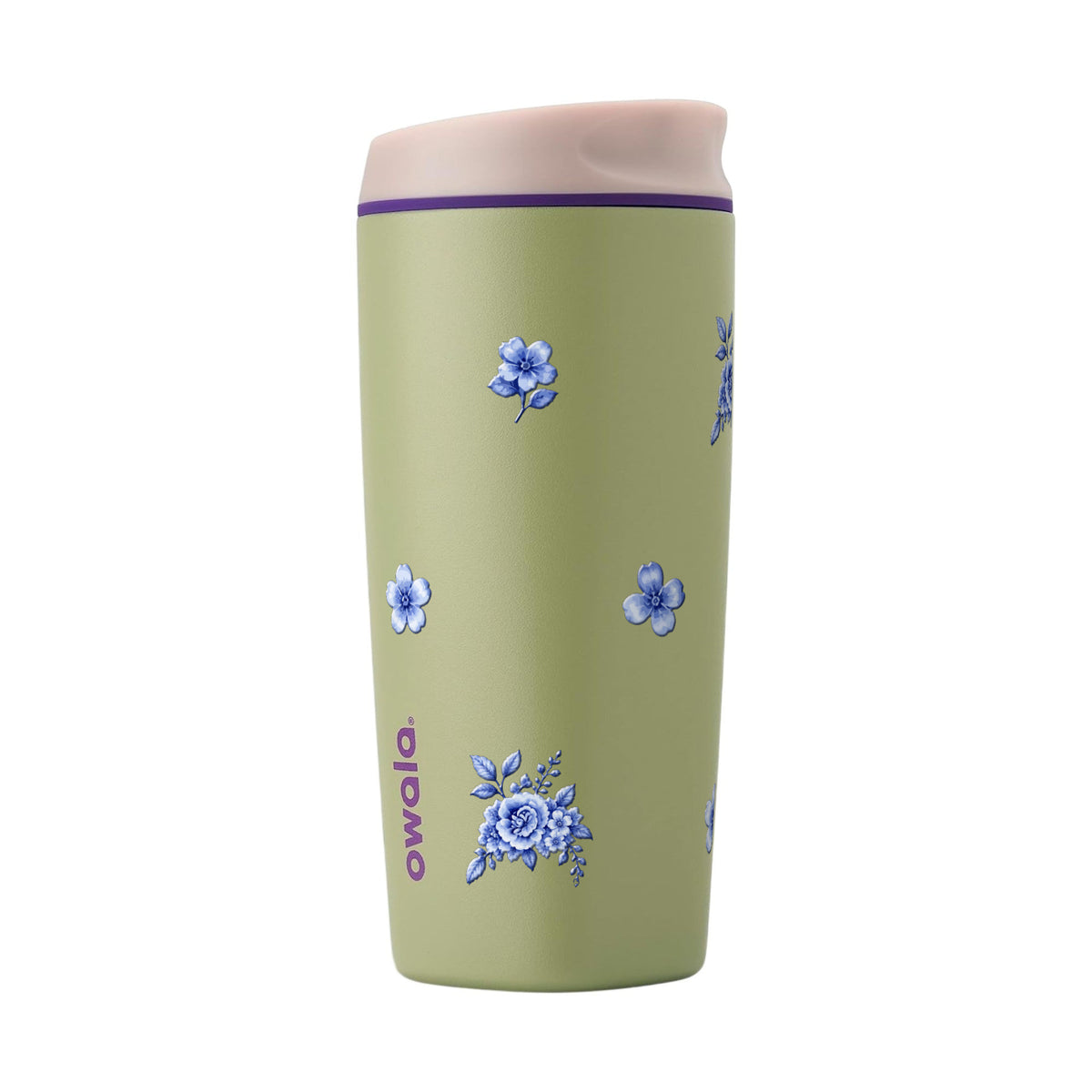 Copo Térmico Owala SmoothSip 600ml Jardim Azul GREEN HIP CACTUS