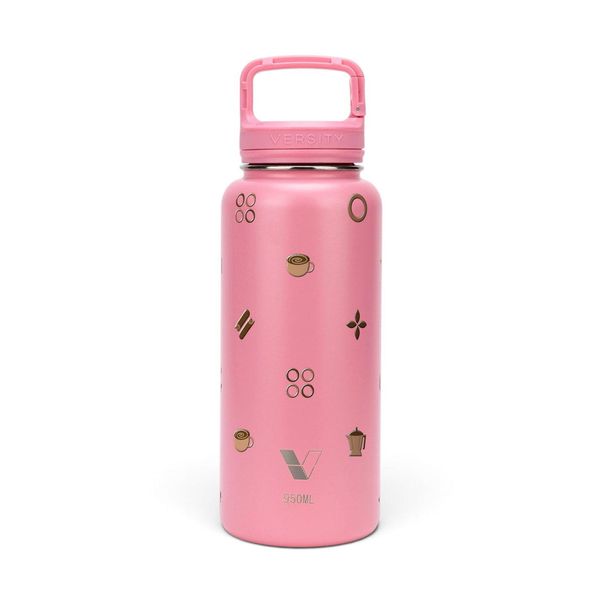 Garrafa Térmica Versity ColdKeeper 950ml Coffee Rosa Chiclete