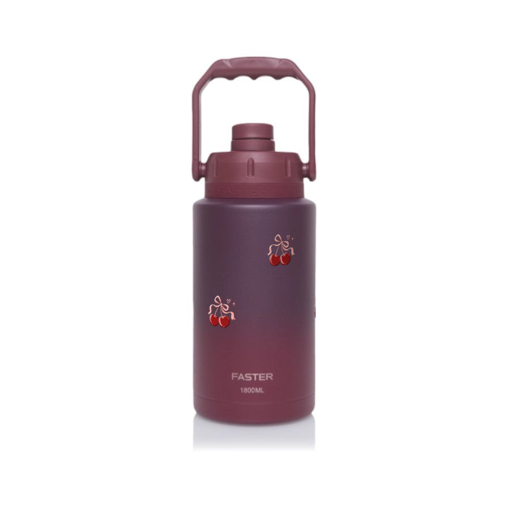 Garrafa Térmica Faster Growler 1800ml Cereja Pop Cereja gradiente