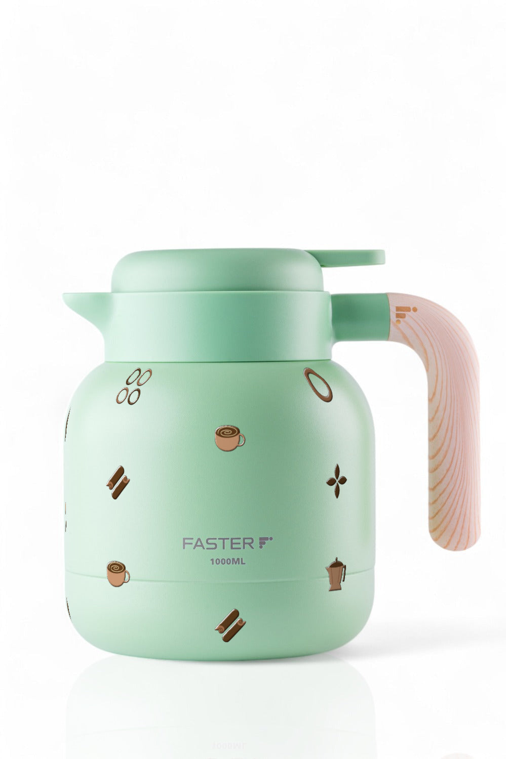 Garrafa de Café Expresso Faster 1000ml Coffee Menta