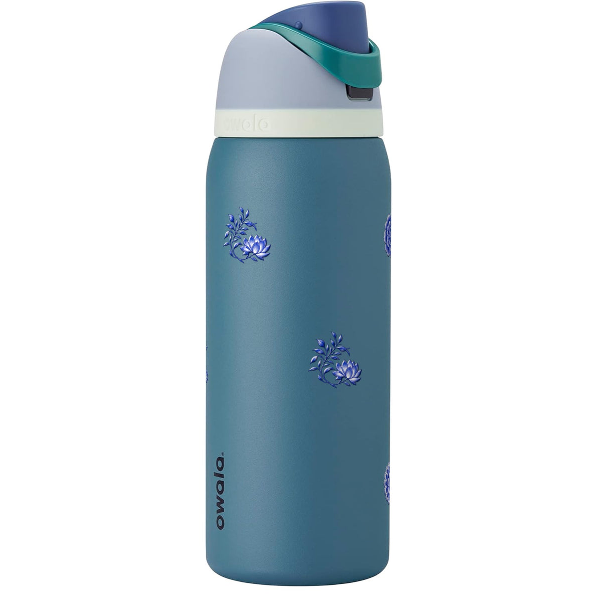 Garrafa Térmica Owala FreeSip 946ml Porcelana de Coalas Denim