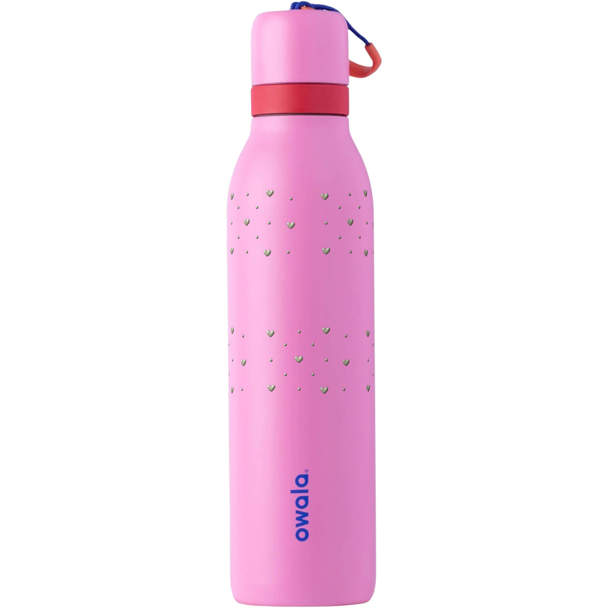 Garrafa Térmica Owala Twist 710ml Corações Sálvia Fruit Punch
