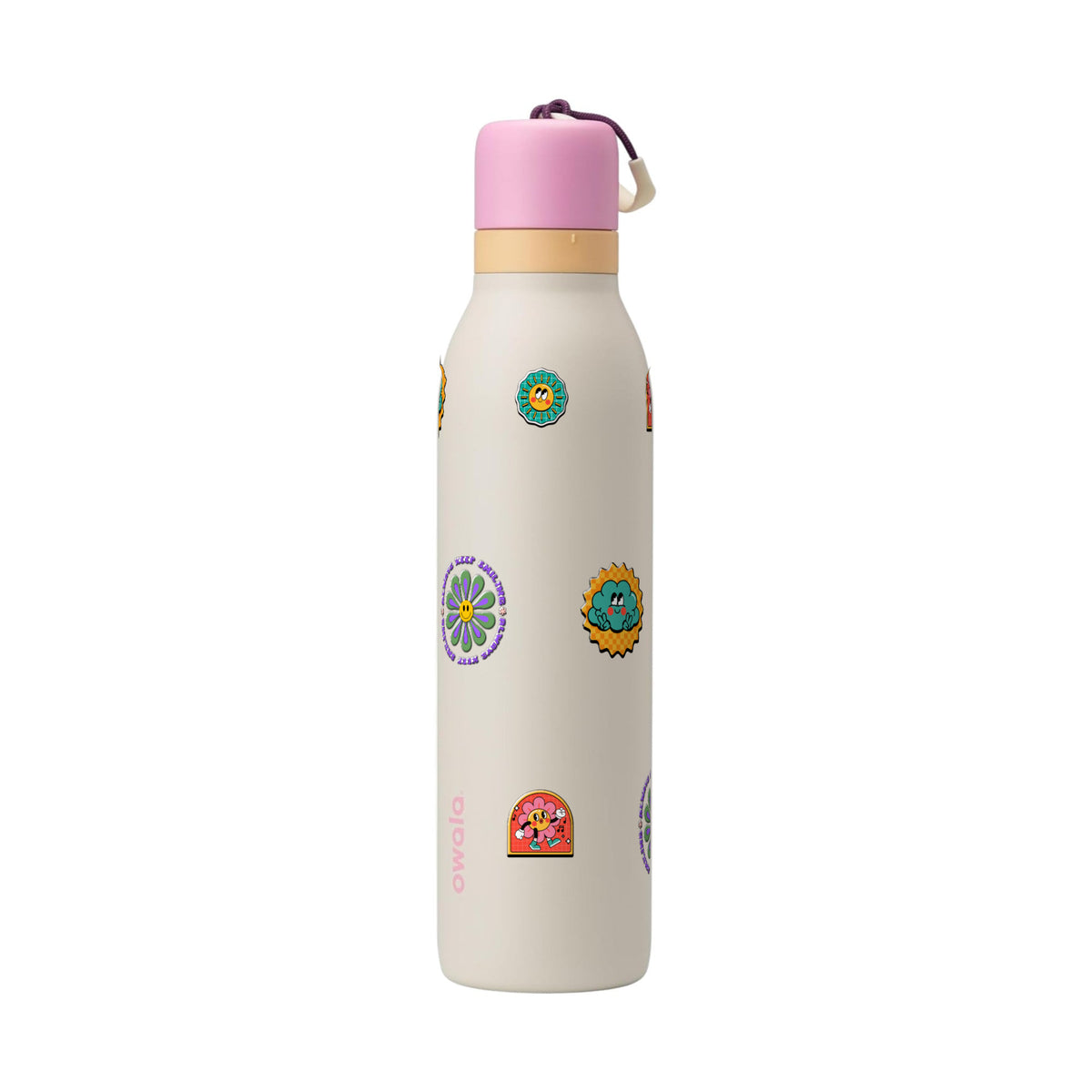 Garrafa Térmica Owala Twist 710ml Retrô Good Vibes Daybreak