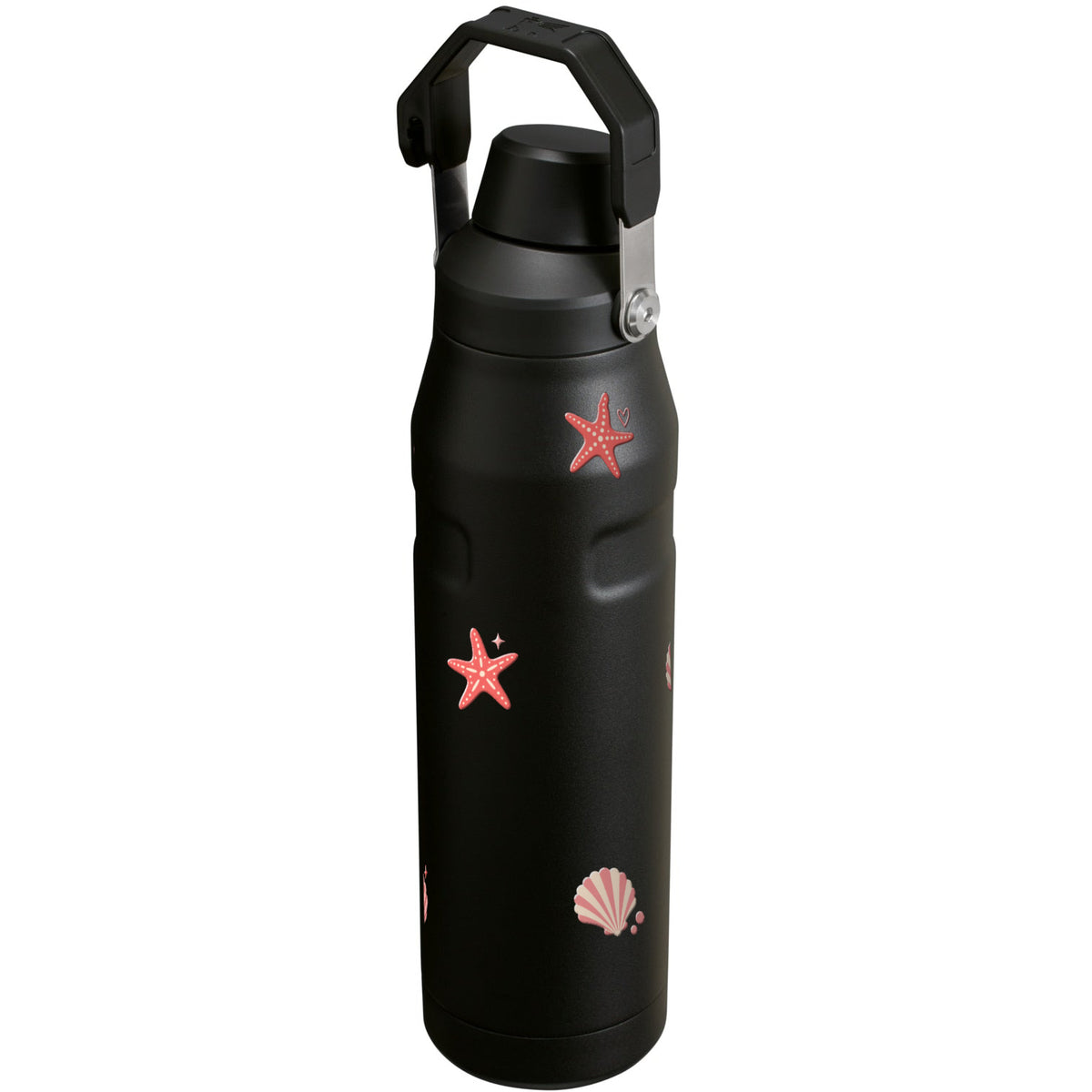 Garrafa Térmica Stanley Aerolight Fast Flow 1,1L Ocean Blush Matte Black