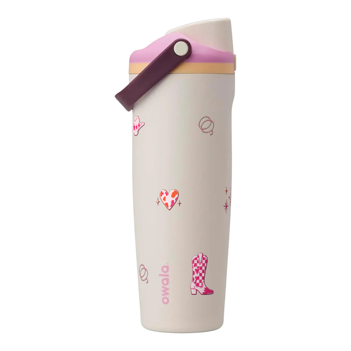 Garrafa Térmica Owala FreeSip Sway 887ml Country Rosa Daybreak