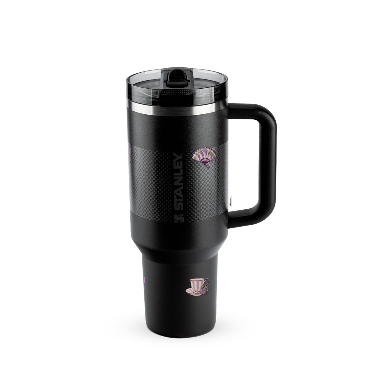 Copo Térmico Stanley Quencher Protour 1,18L Lavanda Botânica Black Fade