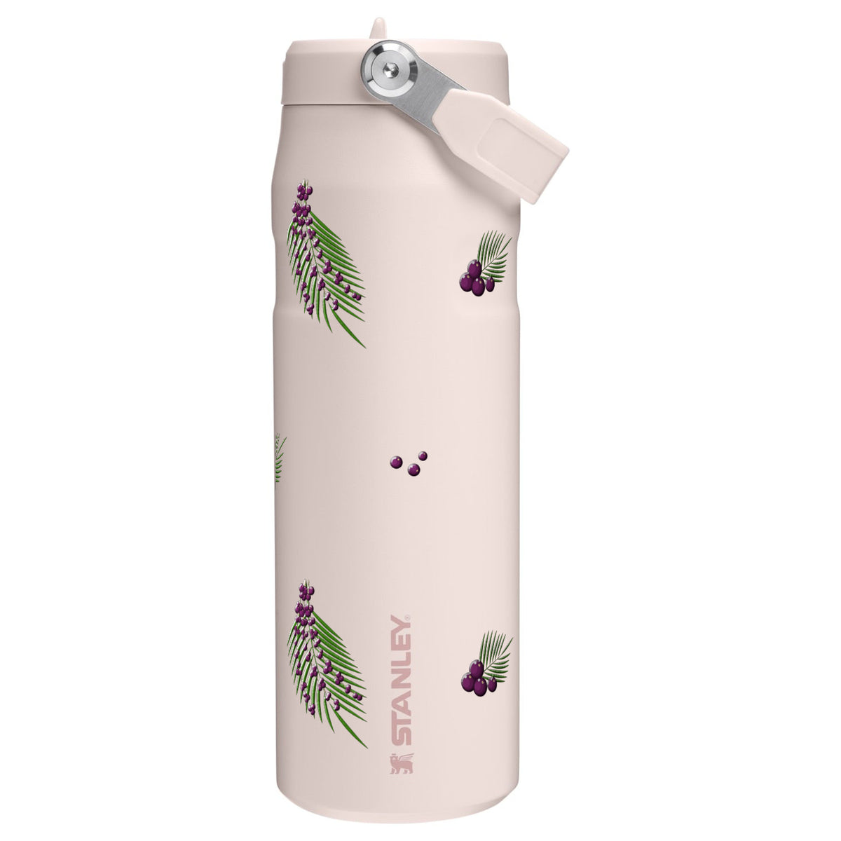 Garrafa Térmica Stanley Aerolight Flip Straw 710ml Açaí Rose Quartz